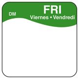 DayMark DissolveMark&trade; Blank 1" Friday Day Square
