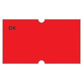 DayMark DuraMark&trade; Blank Fluorescent Red Label for DM-3 Label Gun