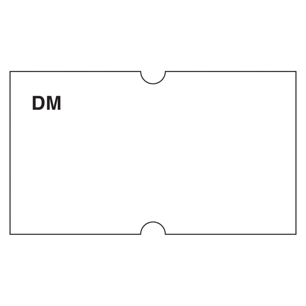 DayMark DissolveMark&trade; Blank White Label for DM-3 Gun