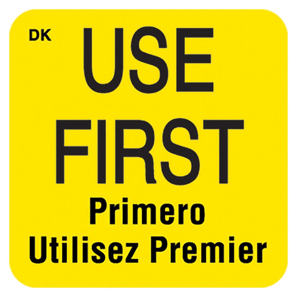 DayMark DuraMark&trade; Square 1" Use First Label