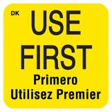 DayMark DuraMark&trade; Square 1" Use First Label