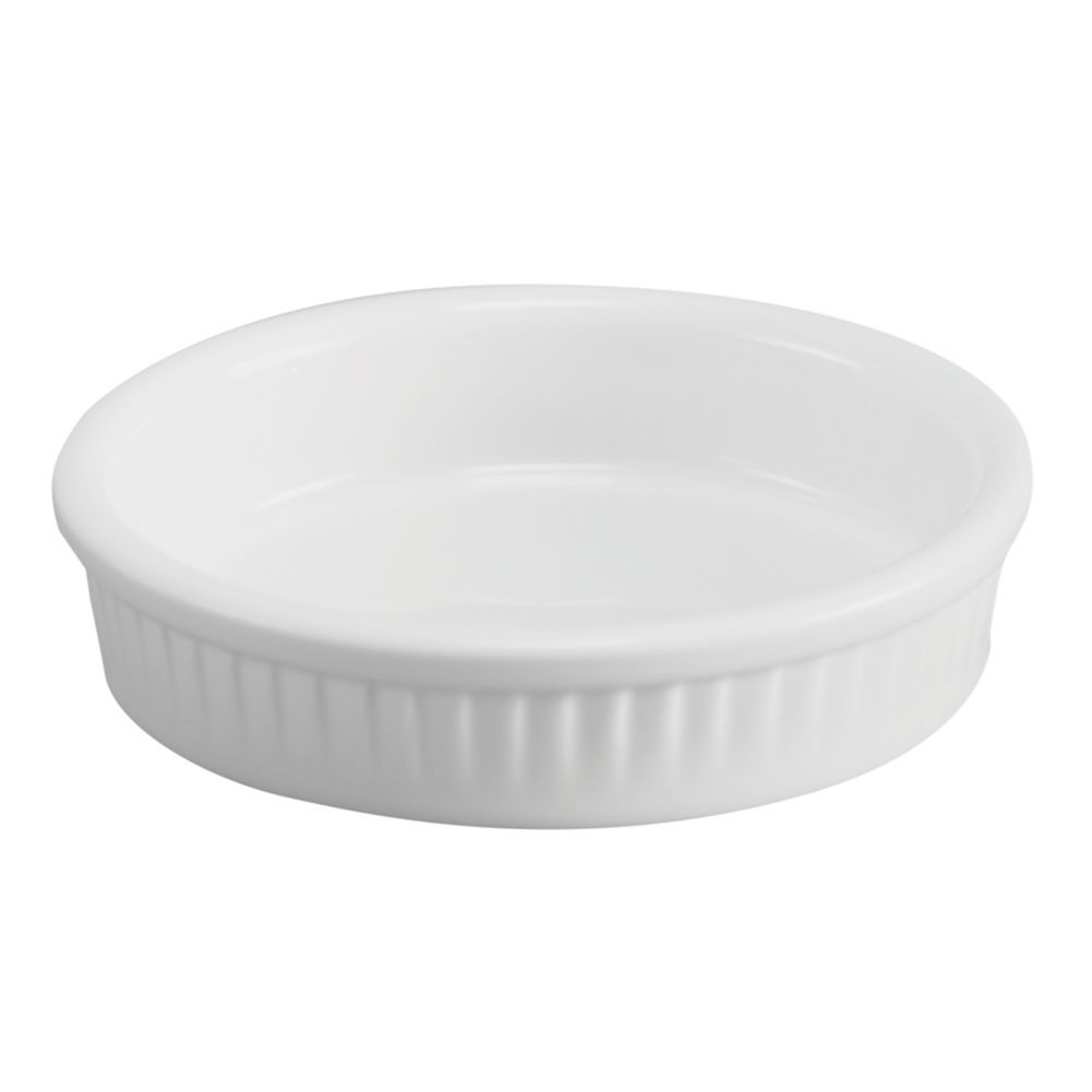 Hall&reg; China PDQ ValueLine&trade; White 5 Oz. Fluted Creme Brulee