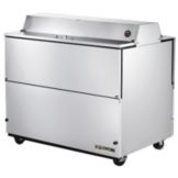 True&reg; Dual Side S/S 20.9 Cu Ft Milk Cooler w/ Aluminum Interior