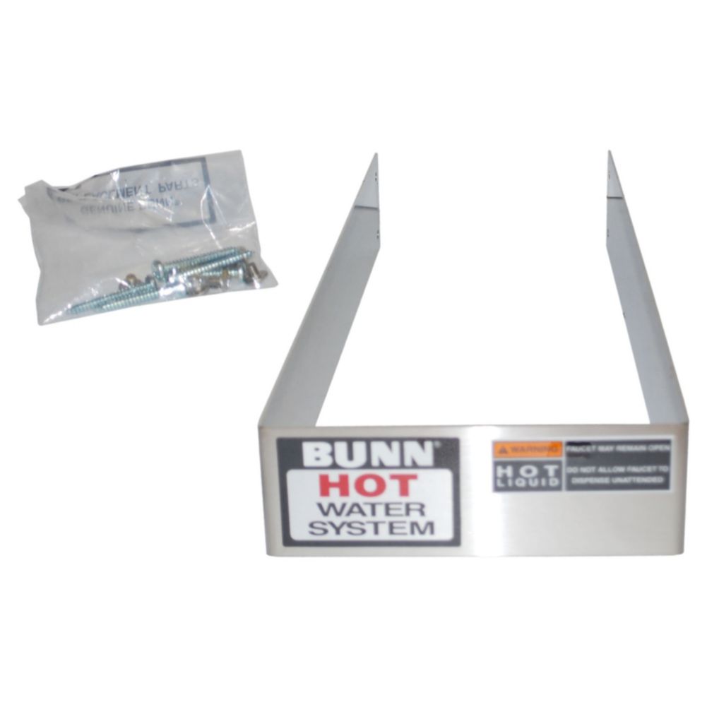 BUNN&reg; Wall Bracket for Side Mount H5E-DV Hot Water Dispenser