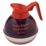 Bloomfield&reg; S/S and Plastic Decaf Coffee Decanter w/ Orange Handle
