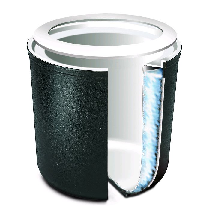 Carlisle Coldmaster&reg; Coldcrock, Grey, 2 Qt
