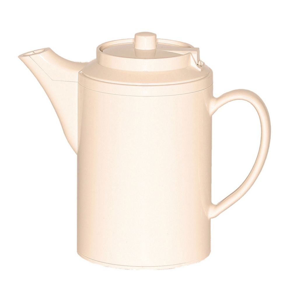 Service Ideas Plastic .5 liter Almond Teapot