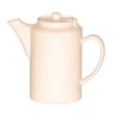 Service Ideas Plastic .5 liter Almond Teapot