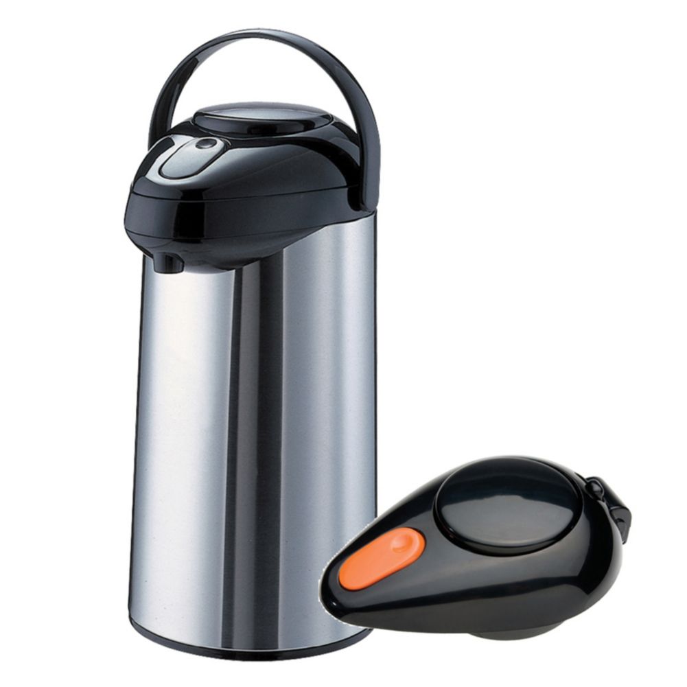 Service Ideas S/S 3 liter Pump Lid Decaf Airpot