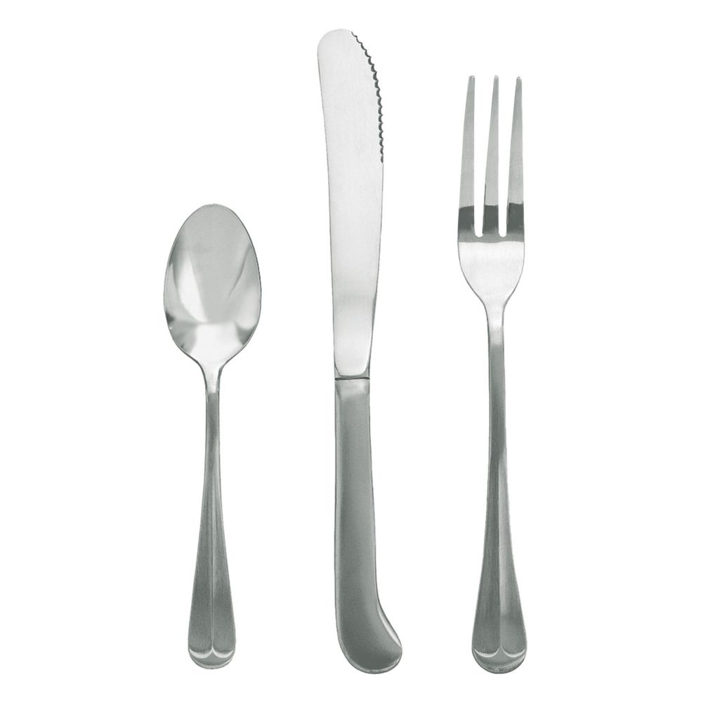 Update International Chelsea Satin Finish Chrome HD Teaspoon