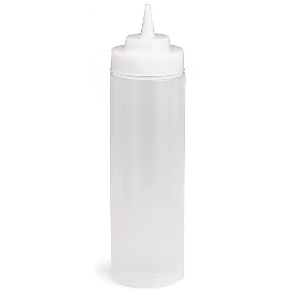 Tablecraft WideMouth&trade; 12 Oz Clear Squeeze Bottle