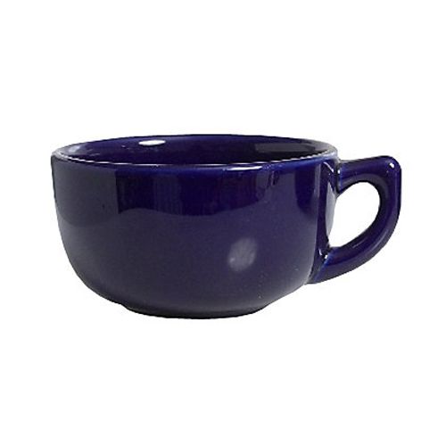 Tuxton&reg; 14 Oz. Cobalt Blue Cappuccino Cup
