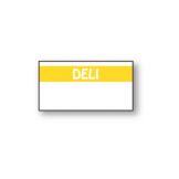 DayMark DuraMark Yellow / Black Deli Label for Monarch 1110 Label Gun