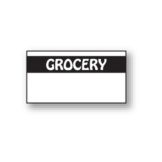 DayMark White / Black Grocery Label for Monarch 1110 Label Gun