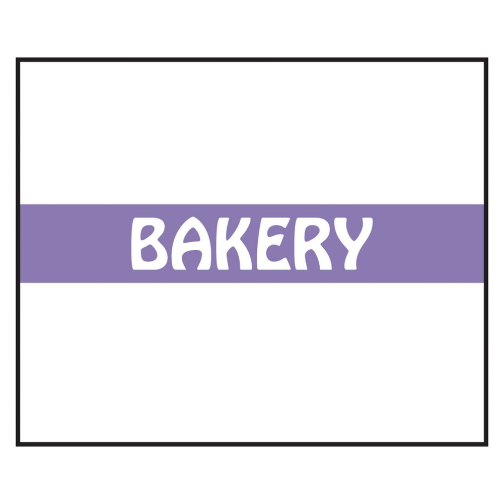 DayMark DuraMark White/Purple Bakery Label for Monarch 1115 Label Gun
