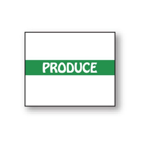 DayMark DuraMark White/Green Produce Label for Monarch 1115 Label Gun