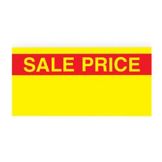 Yellow Label W/ "Sale Price" Logo