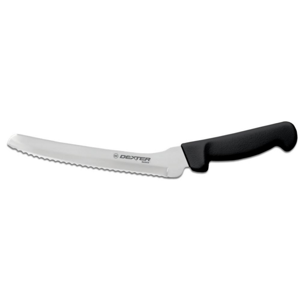 Dexter Russell Basics 8" Offset Sandwich Knife w/ Black Handle
