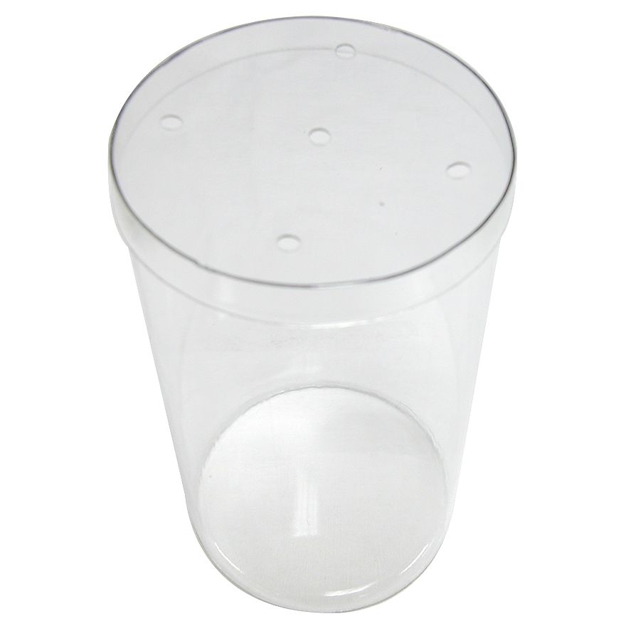 Plastic Thermometer Sanitizing Tank, Clear