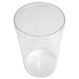Plastic Thermometer Sanitizing Tank, Clear