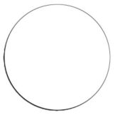 Cold Temp Solid White 1/2" Label