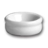 Hall&reg; China White 1 Oz. Jelly / Butter Dish