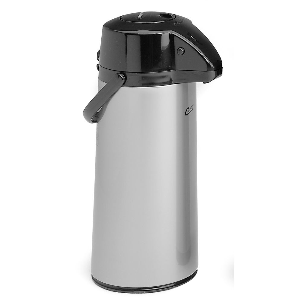 Wilbur Curtis&reg; 2.2 Liter Deluxe Black Top Airpot