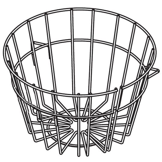 Wilbur Curtis&reg; Wire Basket with Flaps for Gemini Coffee Brewer