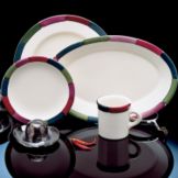 Homer Laughlin China Tones NR 14" Oval Platter