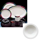 Homer Laughlin China Tones Narrow Rim 9 oz Grapefruit Dish