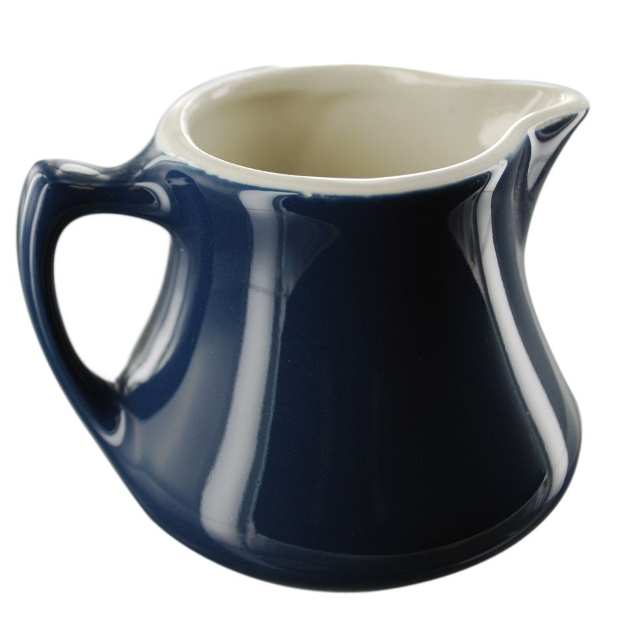 Hall&reg; China Concord Blue 5.5 Oz. Empire Creamer with Handle