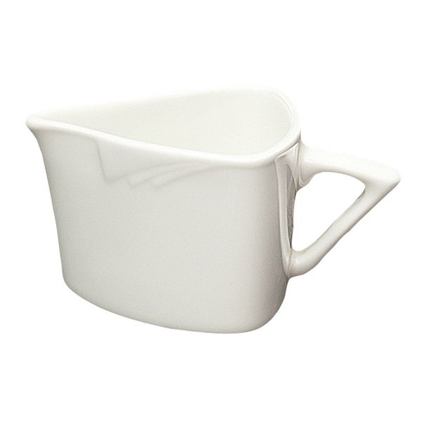 Homer Laughlin Ameriwhite&reg; Milford&reg; White 4 oz Creamer