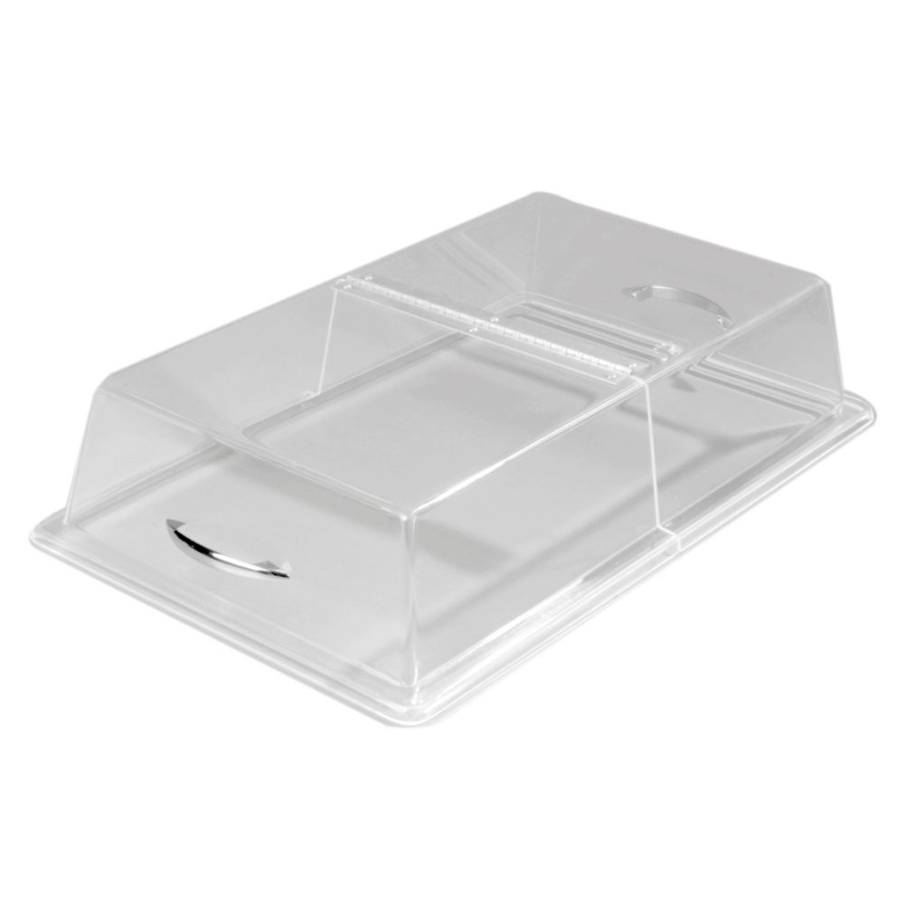 Carlisle&reg; Clear Hinged Pastry Tray Cover