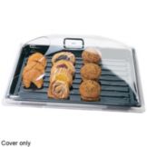 Cambro Clear Camwear&reg; Dome Cover w/ End Cut