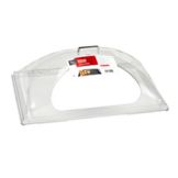 Cambro Clear Camwear&reg; Dome Cover w/ Side Cut