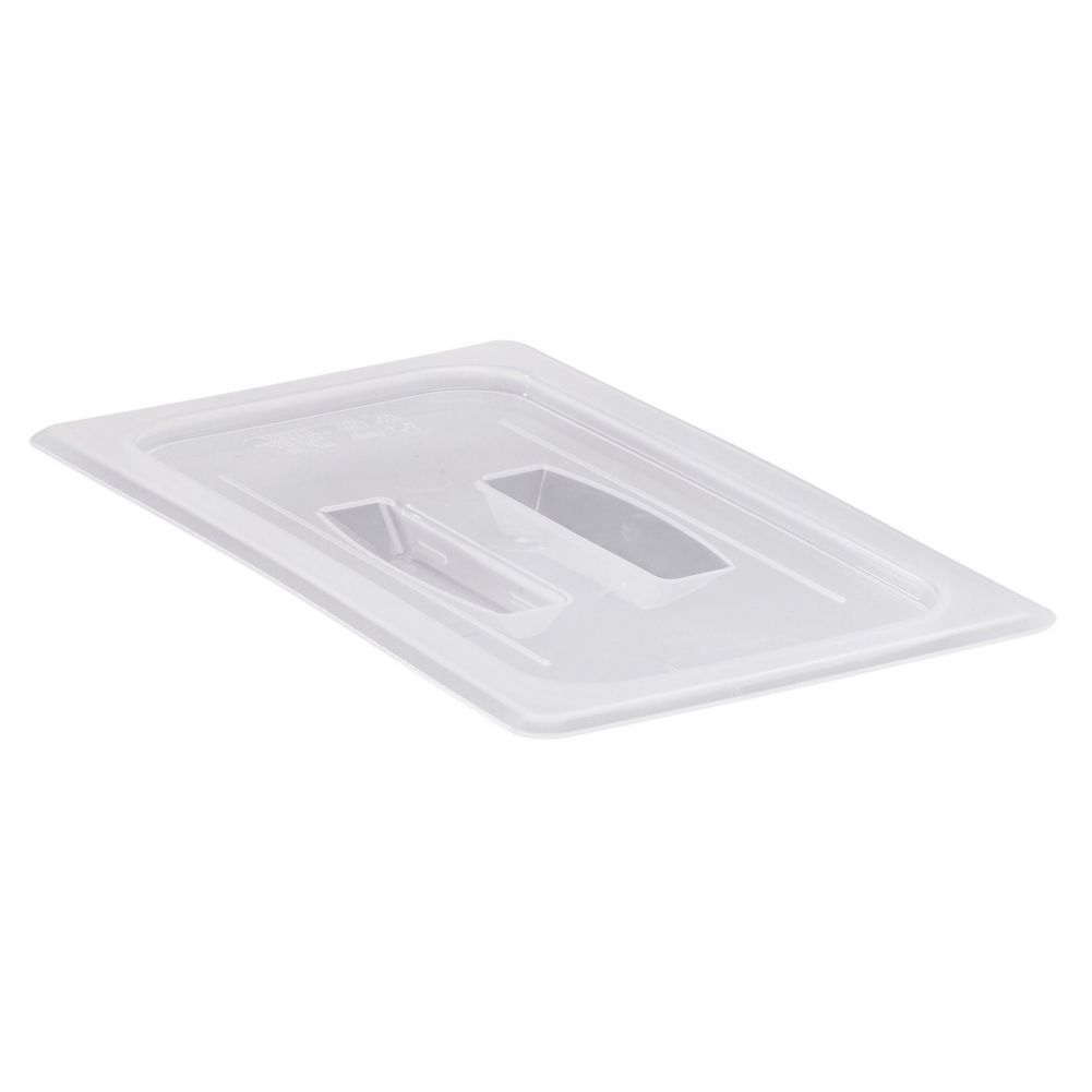 Cambro Translucent 1/3 Size Food Pan Cover w/ Handle