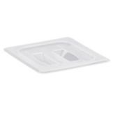 Cambro Translucent 1/6 Size Food Pan Cover w/ Handle
