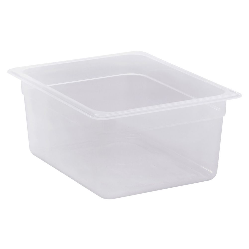 Cambro Translucent Half Size Food Pan, 6" H