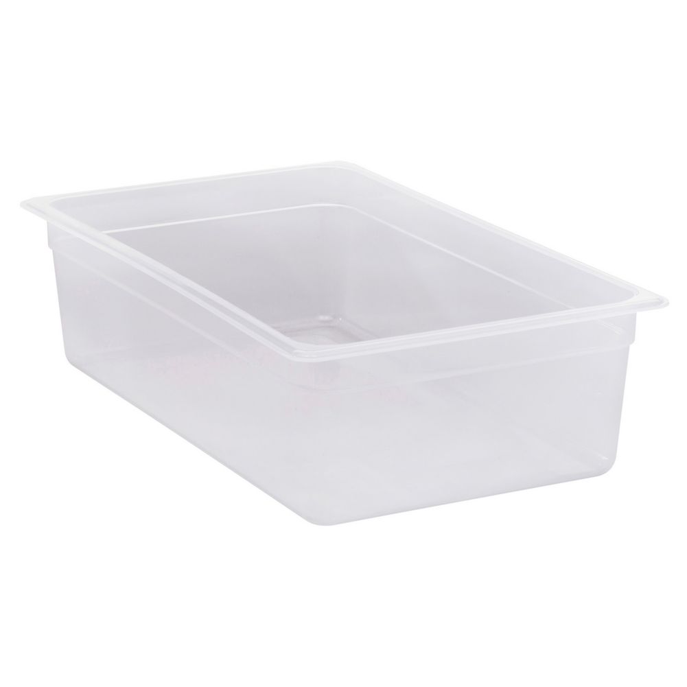 Cambro Translucent Full Size Food Pan, 6" H