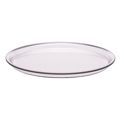 Cambro ColdFest&reg; Clear Flat Round Crock Lid