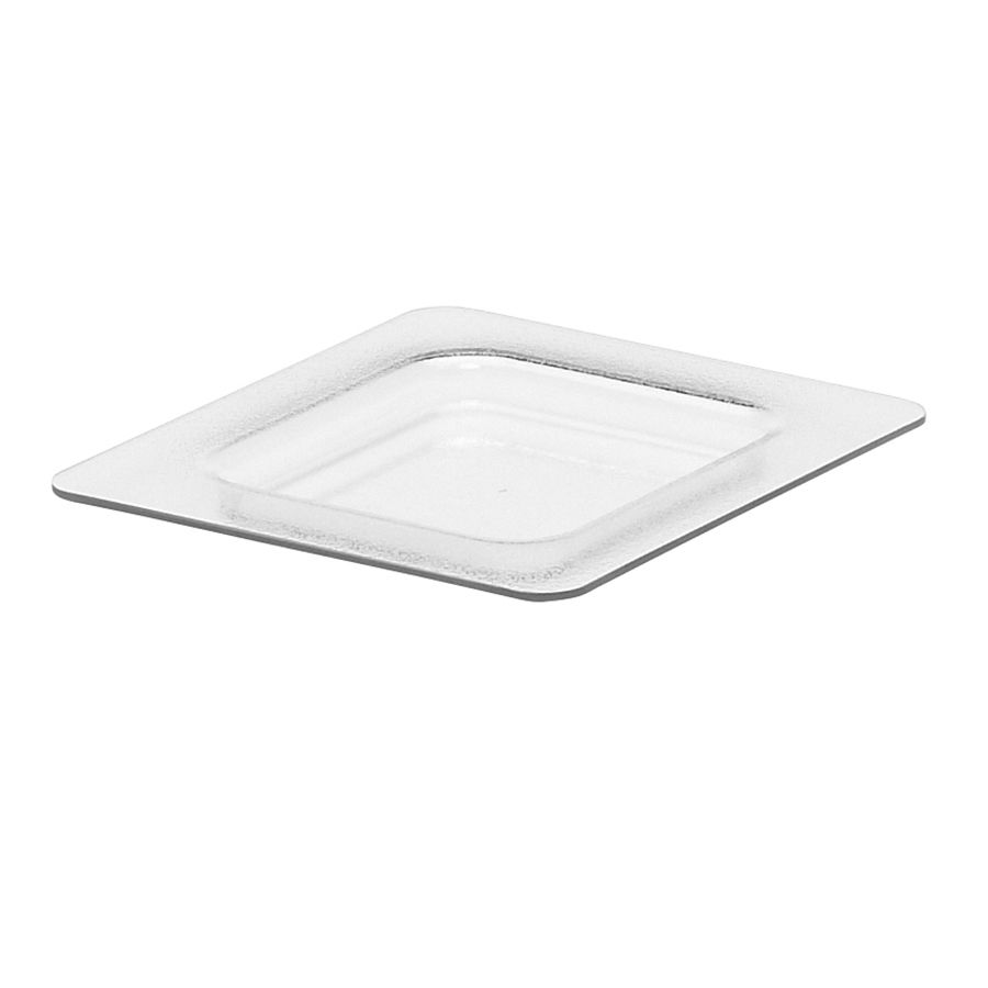 Cambro ColdFest&reg; Clear 1/6 Size Flat Food Pan Lid