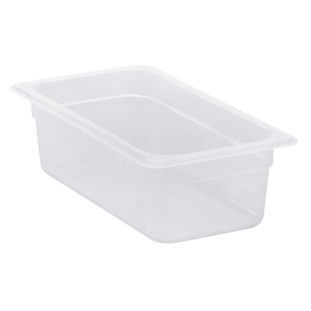 Cambro Translucent 1/3 Size Food Pan, 4" H