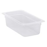 Cambro Translucent 1/3 Size Food Pan, 4" H