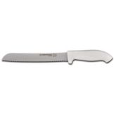 Dexter Russell SofGrip White Handle Scalloped 8" Bread Knife