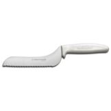 Dexter Russell Sani-Safe&reg; 5" Scalloped Offset Slicer