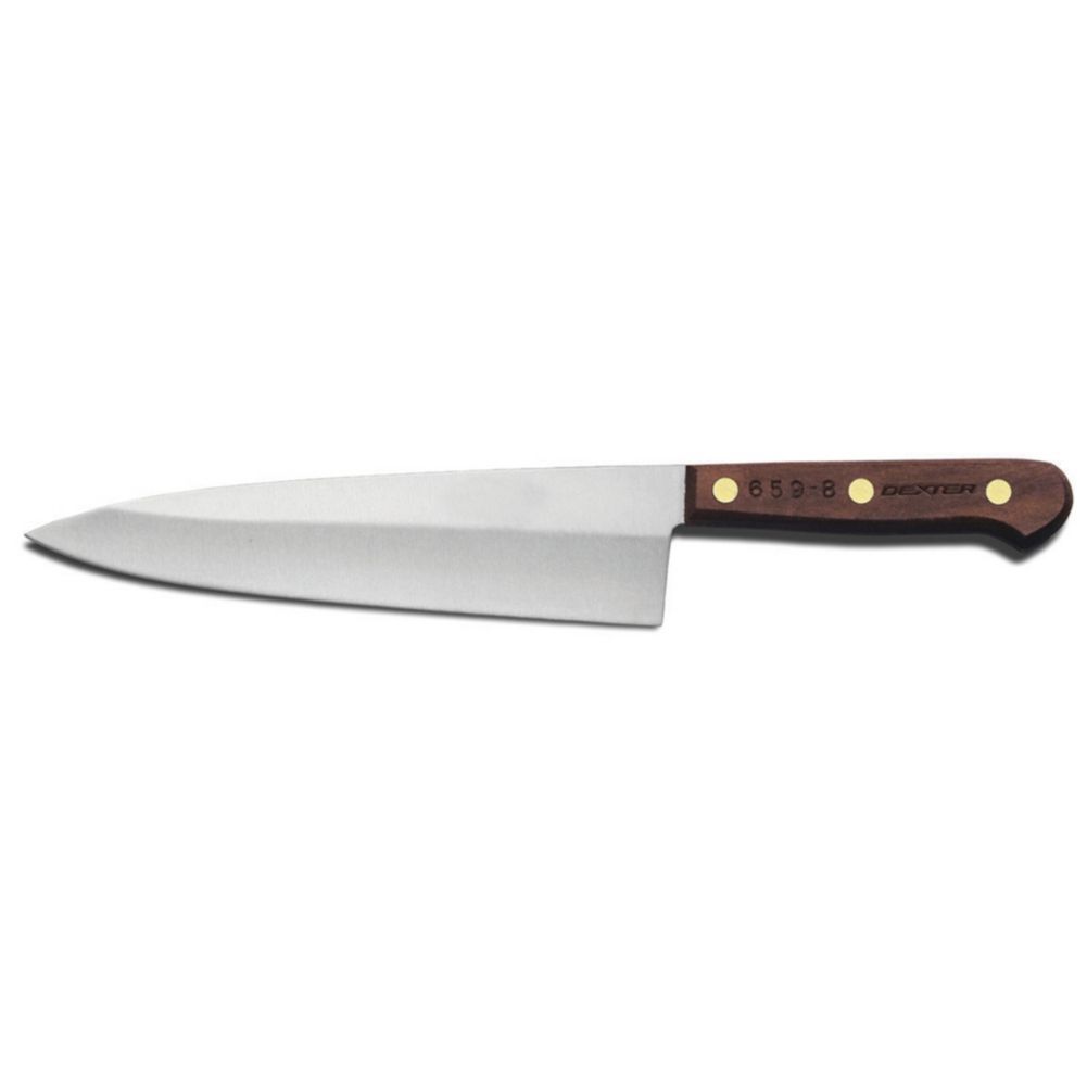 Dexter Russell Traditional Walnut Handle 10" Cooks Knife