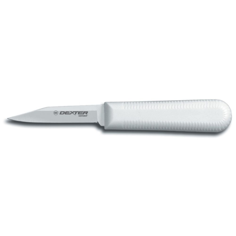 Dexter Russell SofGrip White Handle Clip Point  3-1/4" Parer