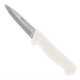 White Handle 4" Paring Knife