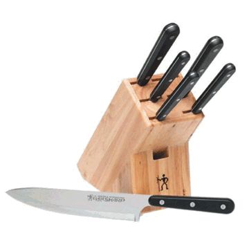 J.A. Henckels Eversharp Pro 7 Piece Knife Block Set