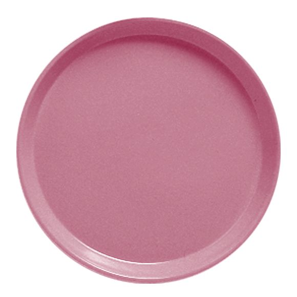 Cambro&reg; Camtrays&reg; Blush 9" Round Serving Tray